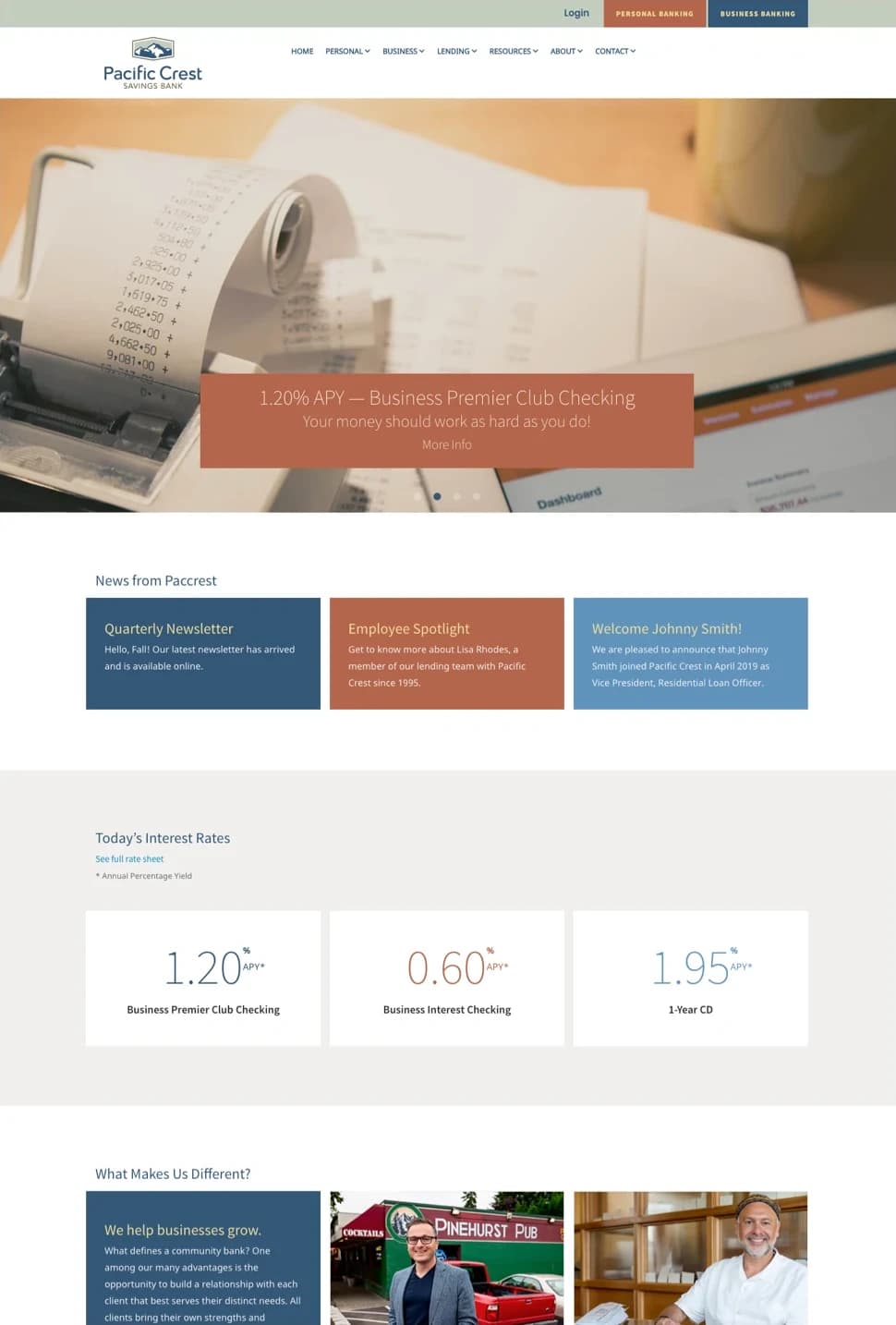 Homepage