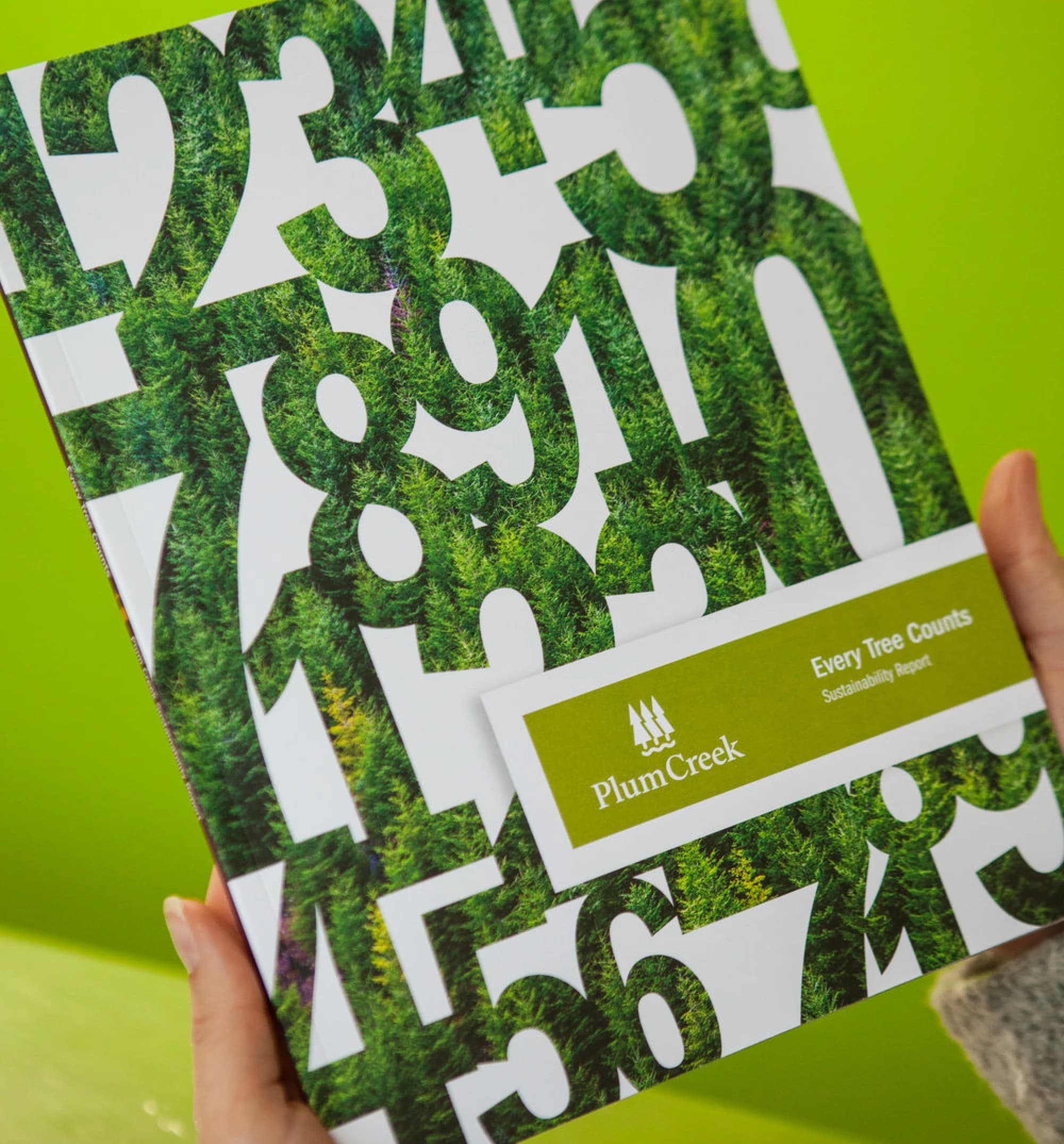 Sustainability report cover