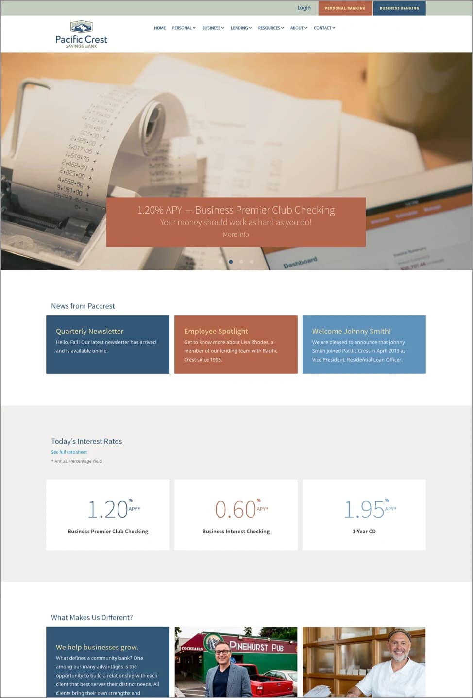 Homepage