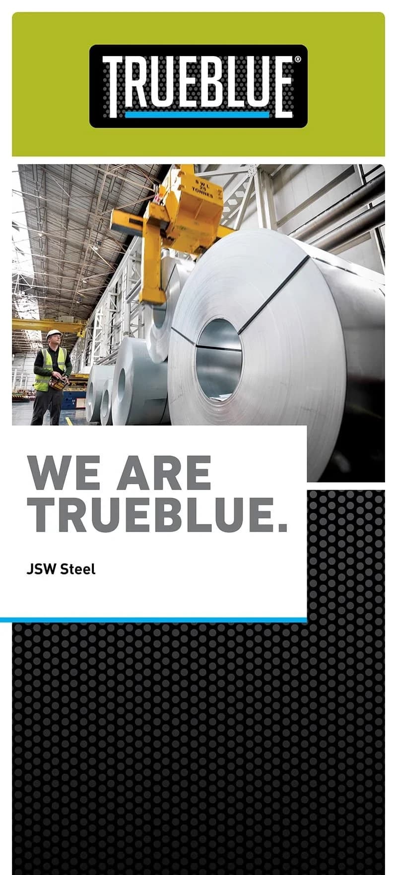 We Are TrueBlue banner